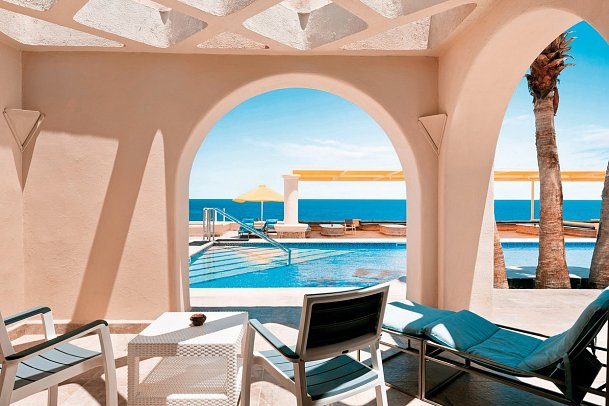 Pickalbatros Citadel Resort - Wohnbeispiel Doppelzimmer Superior Swim Up (Zimmercodierung DSQ)