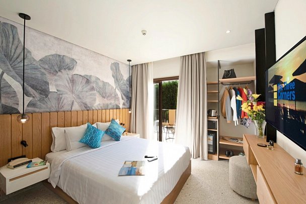 Three Corners Rihana Resort - Wohnbeispiel Familienzimmer mit Verbindungstür (Zimmercodierung FV1)