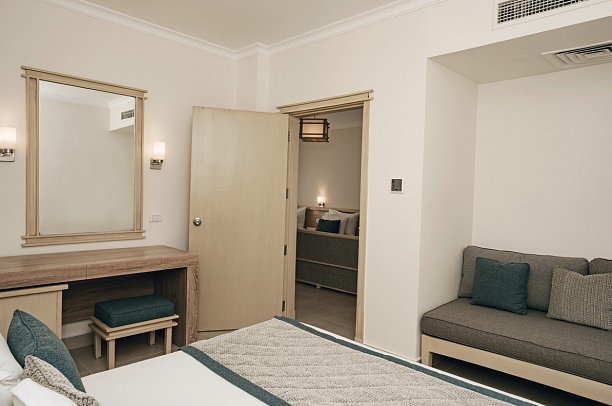 Iberotel Casa del Mar Resort - Wohnbeispiel Familienzimmer Poolblick (Zimmercodierung FBP)