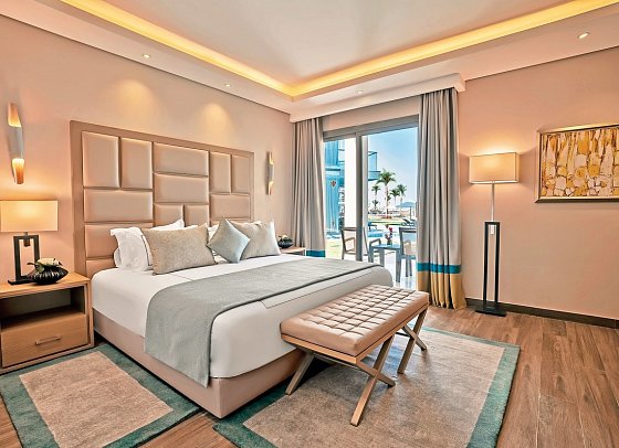 Rixos Premium Magawish Suites & Villas - Wohnbeispiel Suite Lagoon Swim Up (Zimmercodierungen WMQ, WC2 & JCP)