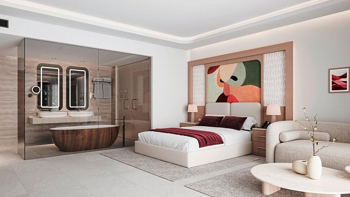 Tulua Sahl Hasheesh - Wohnbeispiel Tulua Romantic Suite (Zimmercodierungen WBO & W1Q)