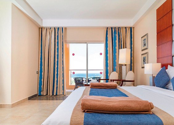 Tropitel Sahl Hasheesh - Wohnbeispiel Doppelzimmer Superior Meerblick (Zimmercodierungen DS1 & DC3)