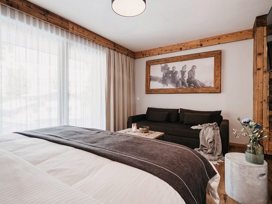 VAYA Sölden - Wohnbeispiel Doppelzimmer Deluxe (Zimmercodierung DD1)