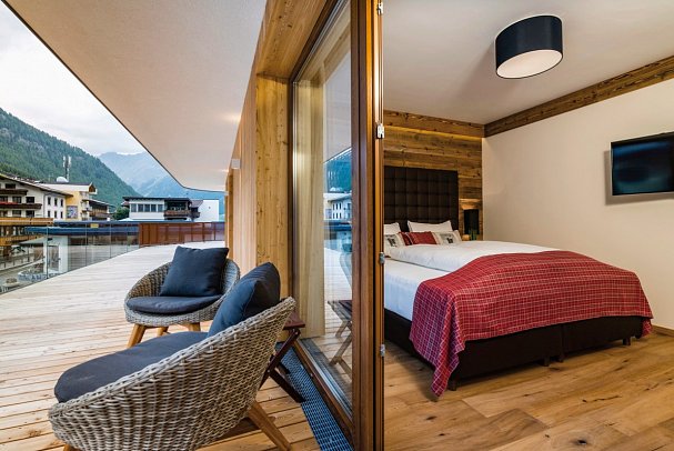 VAYA Sölden - Wohnbeispiel Doppelzimmer Deluxe (Zimmercodierung DD1)