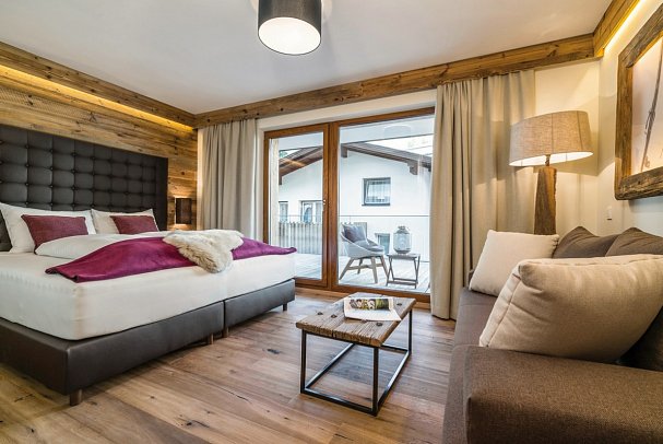 VAYA Sölden - Wohnbeispiel Doppelzimmer Deluxe (Zimmercodierung DD1)