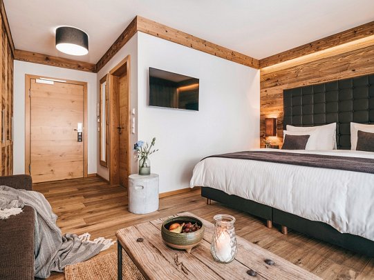 VAYA Sölden - Wohnbeispiel Doppelzimmer Deluxe (Zimmercodierung DD1)