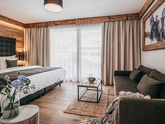 VAYA Sölden - Wohnbeispiel Doppelzimmer Deluxe (Zimmercodierung DD1)