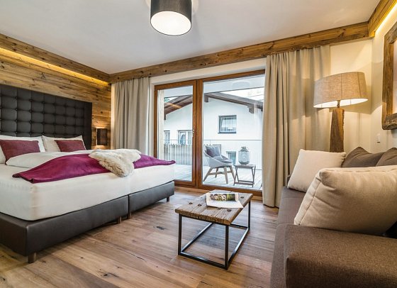 VAYA Sölden - Wohnbeispiel Doppelzimmer Deluxe (Zimmercodierung DD1)