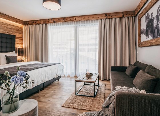 VAYA Sölden - Wohnbeispiel Doppelzimmer Deluxe (Zimmercodierung DD1)