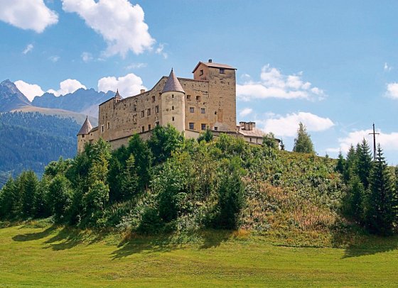 Etsch-Radweg Nauders - Gardasee - Schloss Nauders