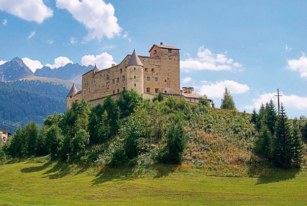 Etsch-Radweg Nauders - Gardasee - Schloss Nauders