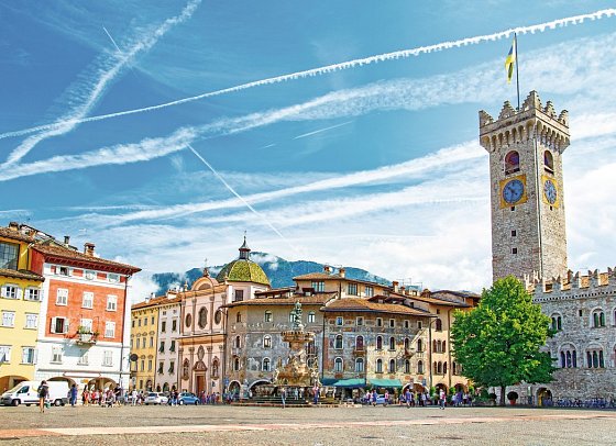 Etsch-Radweg Nauders-Verona - Domplatz Trient