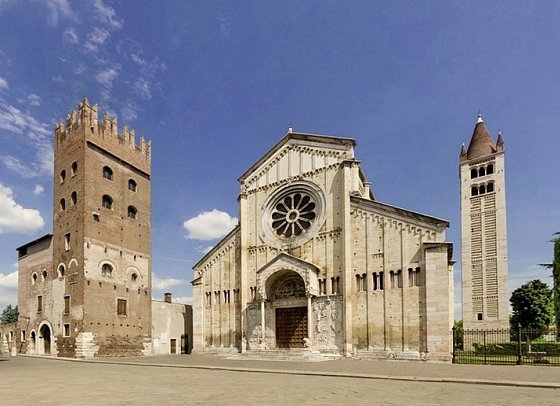 Etsch-Radweg Nauders-Verona - Kirche San Zeno, Verona