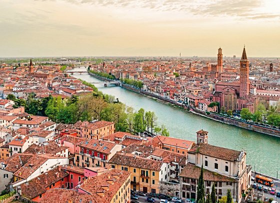 Etsch-Radweg Nauders-Verona - Verona