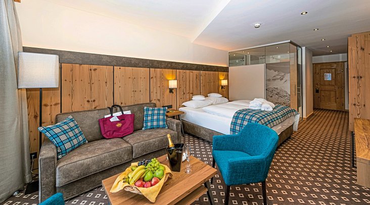 Hotel Sonne - Wohnbeispiel Doppelzimmer Deluxe (Zimmercodierung DD1)