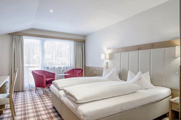 Wellness & Relax Hotel Milderer Hof - Wohnbeispiel Doppelzimmer Komfort (Zimmercodierung DF1)