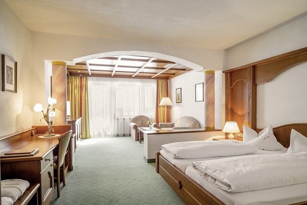 Wellness & Relax Hotel Milderer Hof - Wohnbeispiel Doppelzimmer Deluxe (Zimmercodierung DD4)