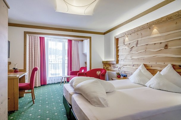 DAS Kaltschmid - Familotel Tirol - Whsp. Doppelzimmer Balkon (Zimmercodierung DB2)