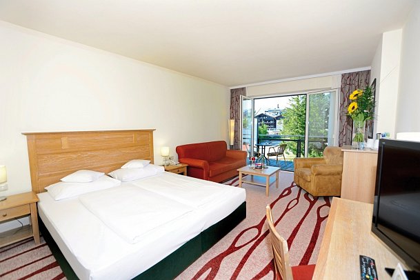 Das Hotel Eden - Wohnbeispiel Doppelzimmer Komfort (Zimmercodierung DF1)