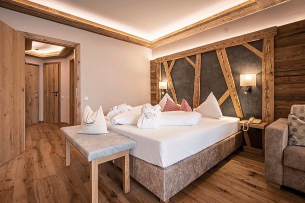 Bergresort Seefeld - Wohnbeispiel Doppelzimmer Steinbock (Zimmercodierung DB2)