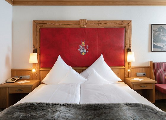 Panorama Hotel Almhof - Wohnbeispiel Doppelzimmer Balkon (Zimmercodierung DB1)