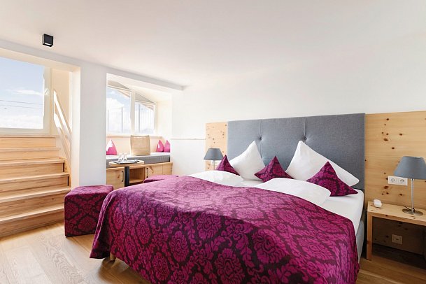 Frieden - Das Alpine Panorama Hotel - Wohnbeispiel Doppelzimmer Panorama (Zimmercodierung DB3)