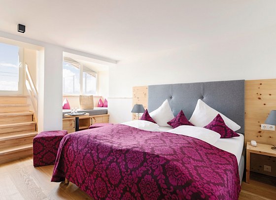 Frieden - Das Alpine Panorama Hotel - Wohnbeispiel Doppelzimmer Panorama (Zimmercodierung DB3)