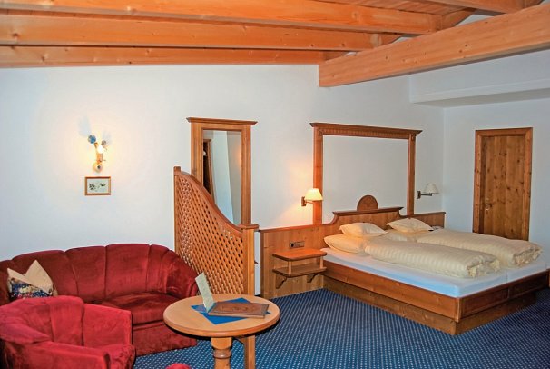 Alpenhotel Speckbacher Hof - Wohnbeispiel Doppelzimmer Nebenhaus (Zimmercodierung D1V)