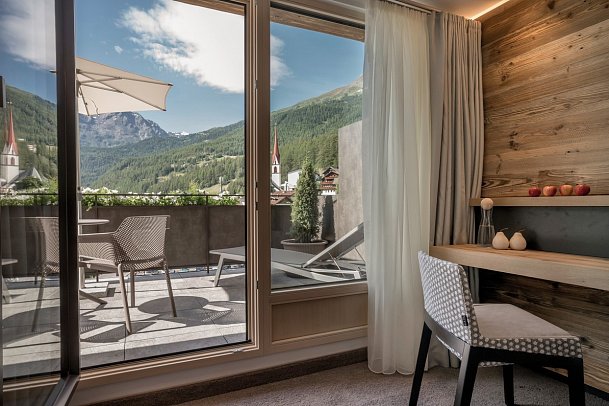 Tyrolerhof - Wohnbeispiel Suite Flair Superior 2 Raum (Zimmercodierung WI2)