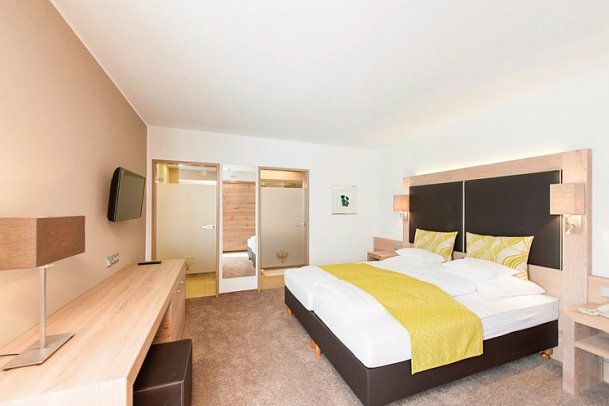 Tyrolerhof - Wohnbeispiel Doppelzimmer Ambiente (Zimmercodierung DF1)