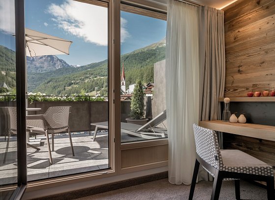 Tyrolerhof - Wohnbeispiel Suite Flair Superior 2 Raum (Zimmercodierung WI2)