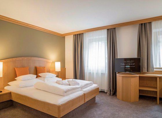 Tyrolerhof - Wohnbeispiel Doppelzimmer Flair (Zimmercodierung DB1)