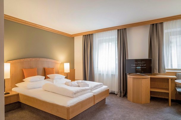 Tyrolerhof - Wohnbeispiel Doppelzimmer Flair (Zimmercodierung DB1)