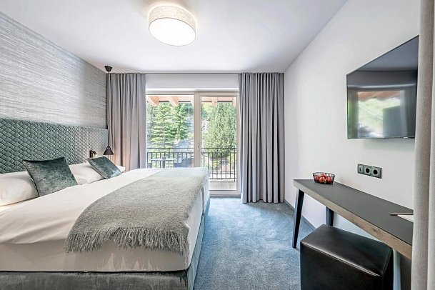 Tyrolerhof - Wohnbeispiel Doppelzimmer Ambiente (Zimmercodierung DF1)