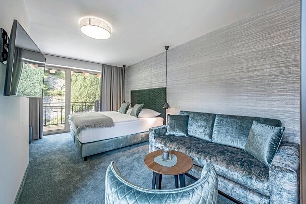 Tyrolerhof - Wohnbeispiel Doppelzimmer Ambiente (Zimmercodierung DF1)