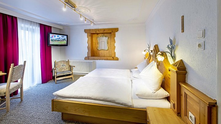 Landgut Zapfenhof - Wohnbeispiel Doppelzimmer Kuschelnest (Zimmercodierung DB1)