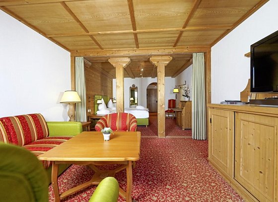 Landgut Zapfenhof - Wohnbeispiel Suite Deluxe (Zimmercodierung WD1)