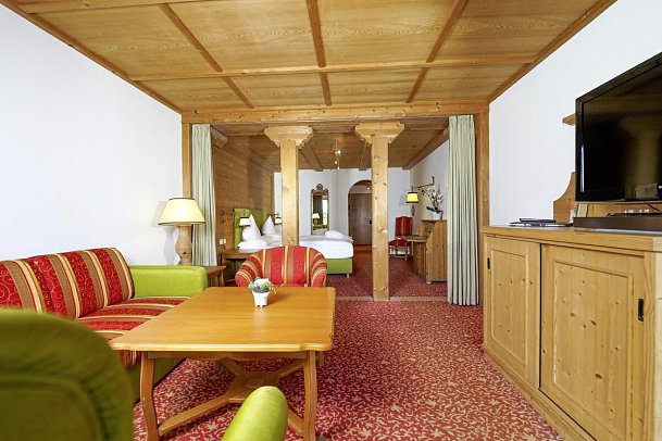 Landgut Zapfenhof - Wohnbeispiel Suite Deluxe (Zimmercodierung WD1)