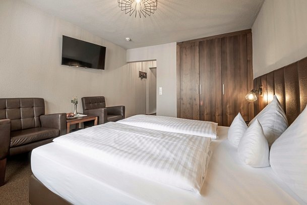 Alpin Resort Stubaier Hof - Wohnbeispiel Doppelzimmer Arnika (Zimmercodierungen DB2 & EB2)