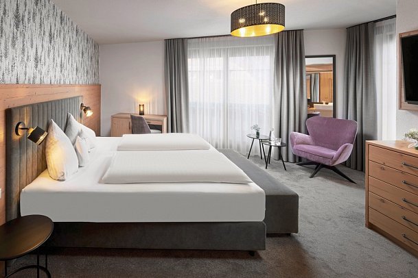 Alpin Resort Stubaier Hof - Wohnbeispiel Doppelzimmer Enzian (Zimmercodierung DB1)