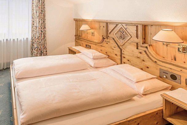 Bellevue 4 Sterne Superior - Wohnbeispiel Doppelzimmer Typ B1 (Zimmercodierung DB1)