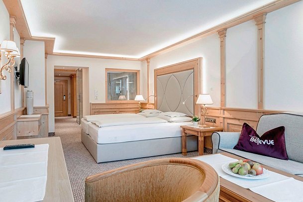 Bellevue 4 Sterne Superior - Wohnbeispiel Doppelzimmer Studio Typ B4 (Zimmercodierung DB2)