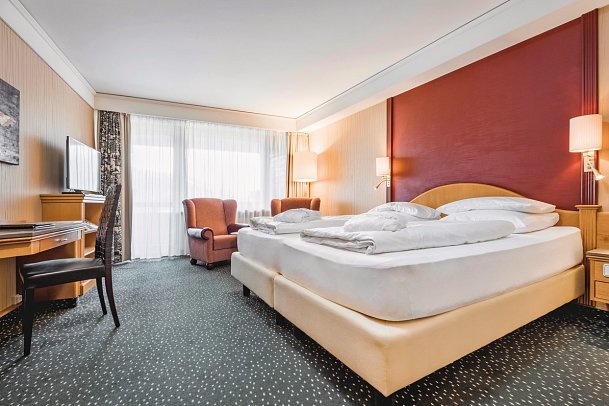 Krumers Alpin – Your Mountain Oasis - Wohnbeispiel Doppelzimmer Deluxe (Zimmercodierung DD1)