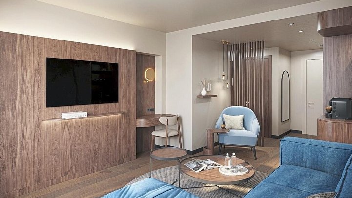 Krumers Alpin – Your Mountain Oasis - Wohnbeispiel Suite (Zimmercodierung WB1)