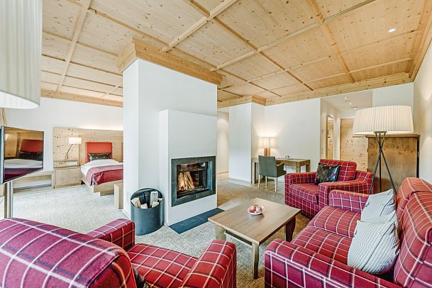 AQUA DOME - Tirol Therme Längenfeld - Wohnbeispiel Juniorsuite Freiraum (Zimmercodierung JB1)