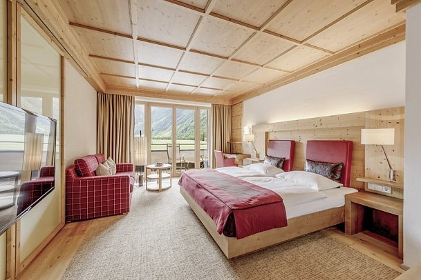 AQUA DOME - Tirol Therme Längenfeld - Wohnbeispiel Doppelzimmer Auszeit (Zimmercodierungen DB1, EB1, DX1 & DX2)