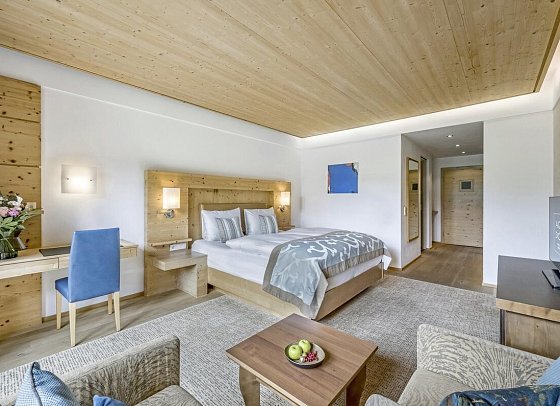 AQUA DOME - Tirol Therme Längenfeld - Wohnbeispiel Doppelzimmer Auszeit (Zimmercodierung DB1)