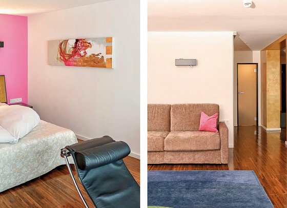 Alpenlove - Adult Spa Hotel - Wohnbeispiel Suite Sensual Romance (Zimmercodierung WB1)