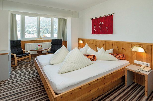 Alpina Resort Nature & Wellness - Wohnbeispiel Naturparkzimmer (Zimmercodierungen DZ1 & DB9)