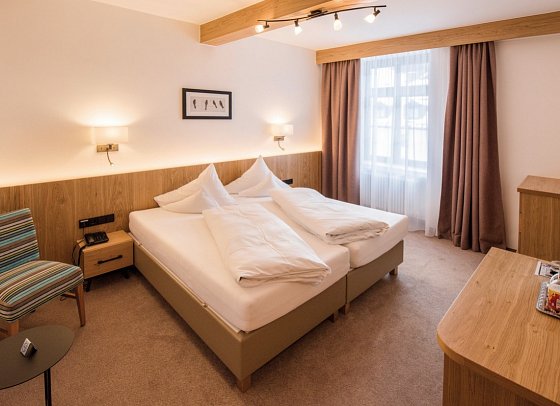 Post - Wohnbeispiel Doppelzimmer Gampen (Zimmercodierung DG1)
